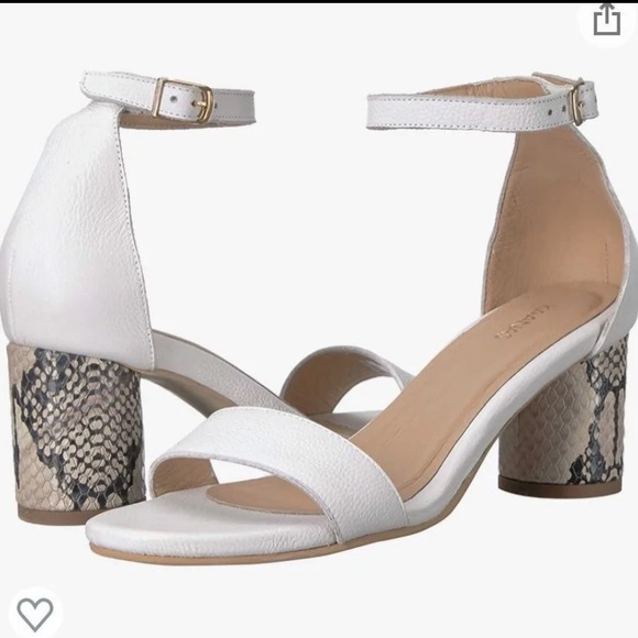 KAANAS Snake Heel Sandal - Picture 2 of 4